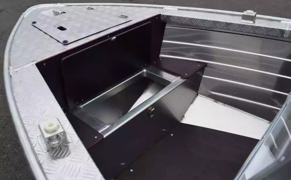 Алюминиевая лодка Wyatboat-390 DCM Увеличенный борт в Пензе