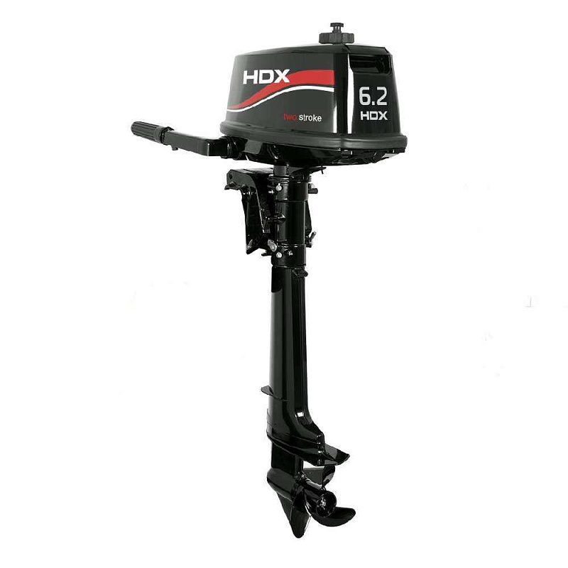 Лодочный мотор 2-х тактный HDX R series T 6,2 BMS (с топливным баком 12л) в Пензе