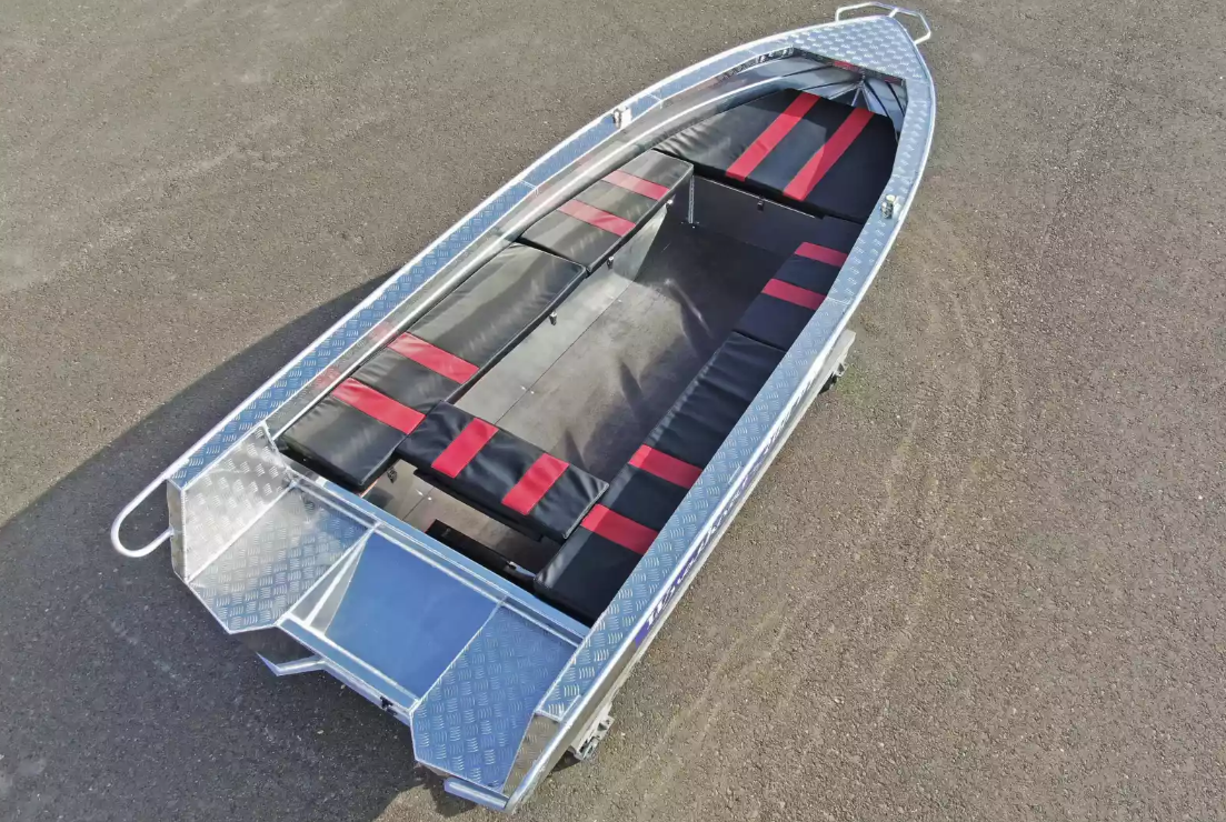 Алюминиевая лодка Wyatboat-390РМ увеличенный борт в Пензе
