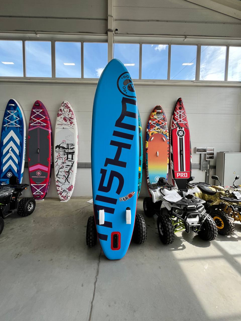 SUP (САП) Доска MISHIMO FLY AIR BLUE 10,8’ (330см) в Пензе
