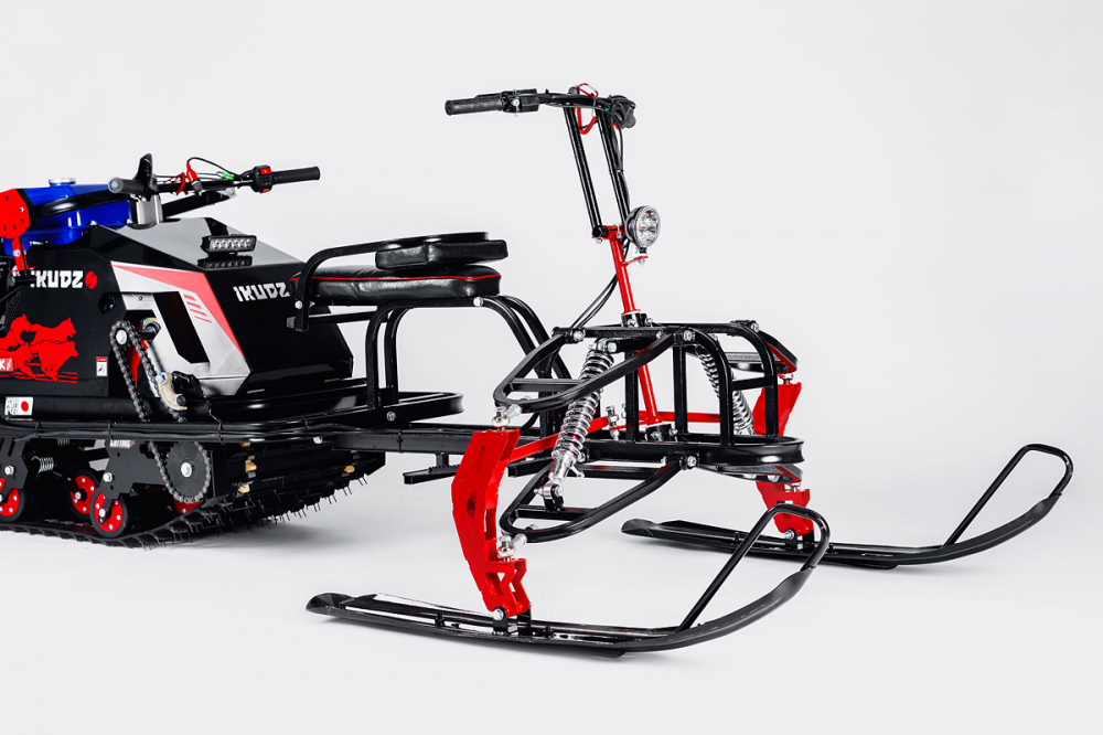 Лыжный модуль IKUDZO TERRAIN с подогревом ручек пластиковые лыжи в Пензе