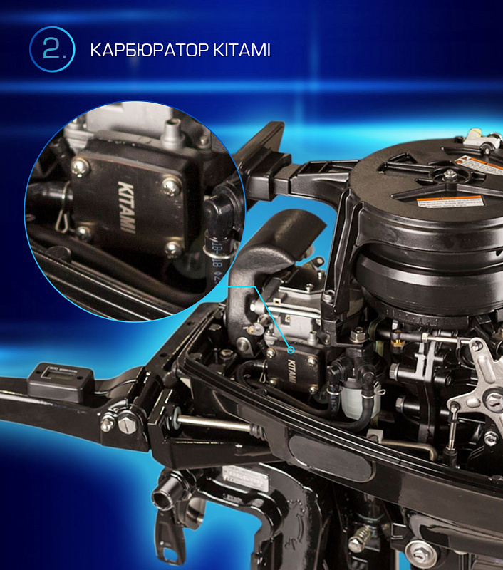 Лодочный мотор MARLIN PROLINE MP 9.9(20) AMHL FORCE в Пензе