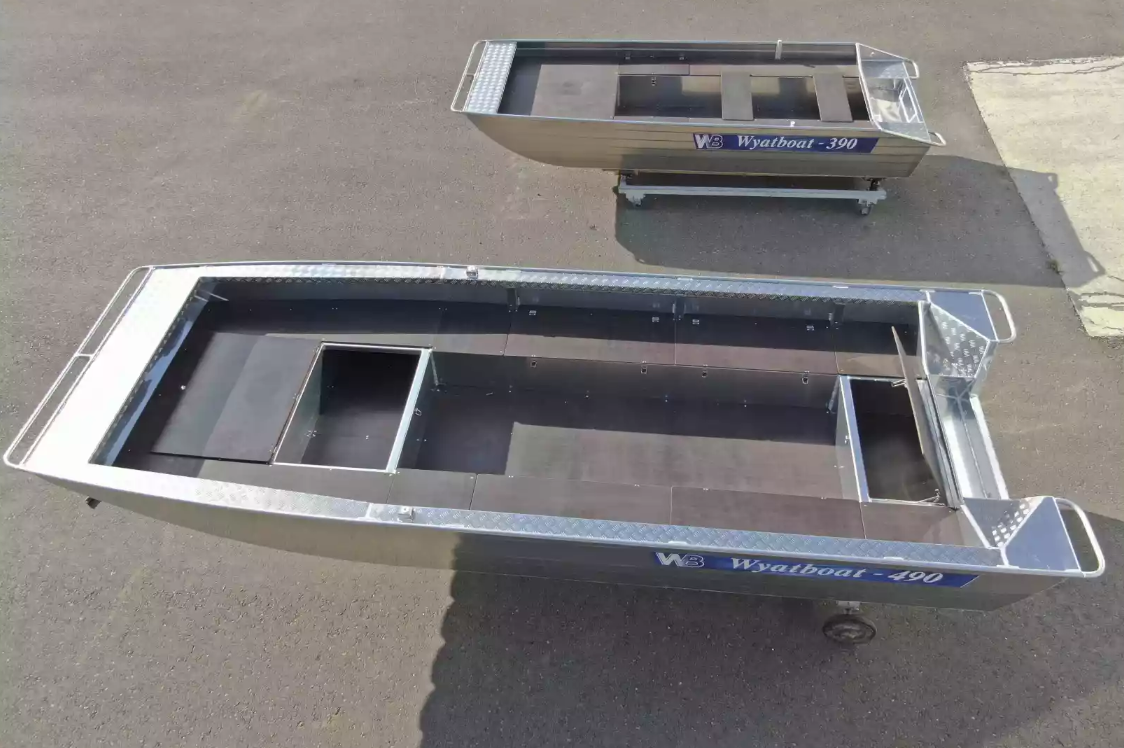 Алюминиевая лодка Wyatboat-490 Jonboat в Пензе