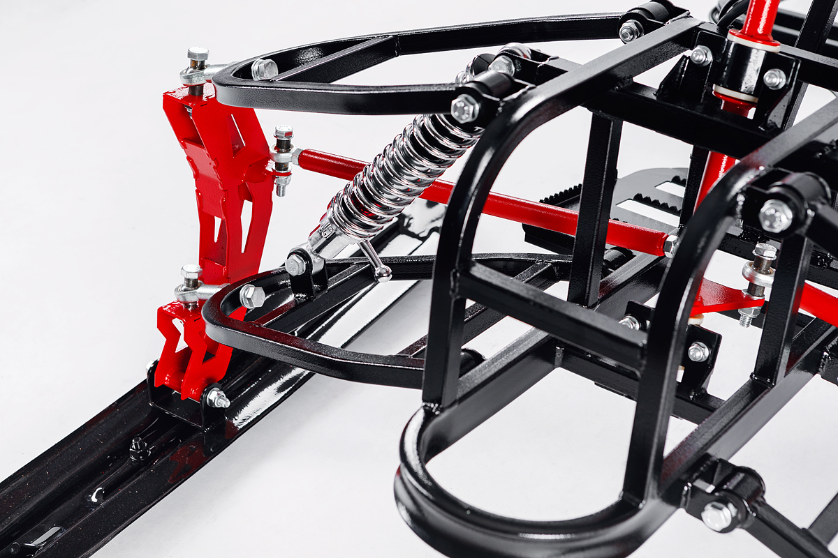 Лыжный модуль IKUDZO с подогревом ручек пластиковые лыжи в Пензе