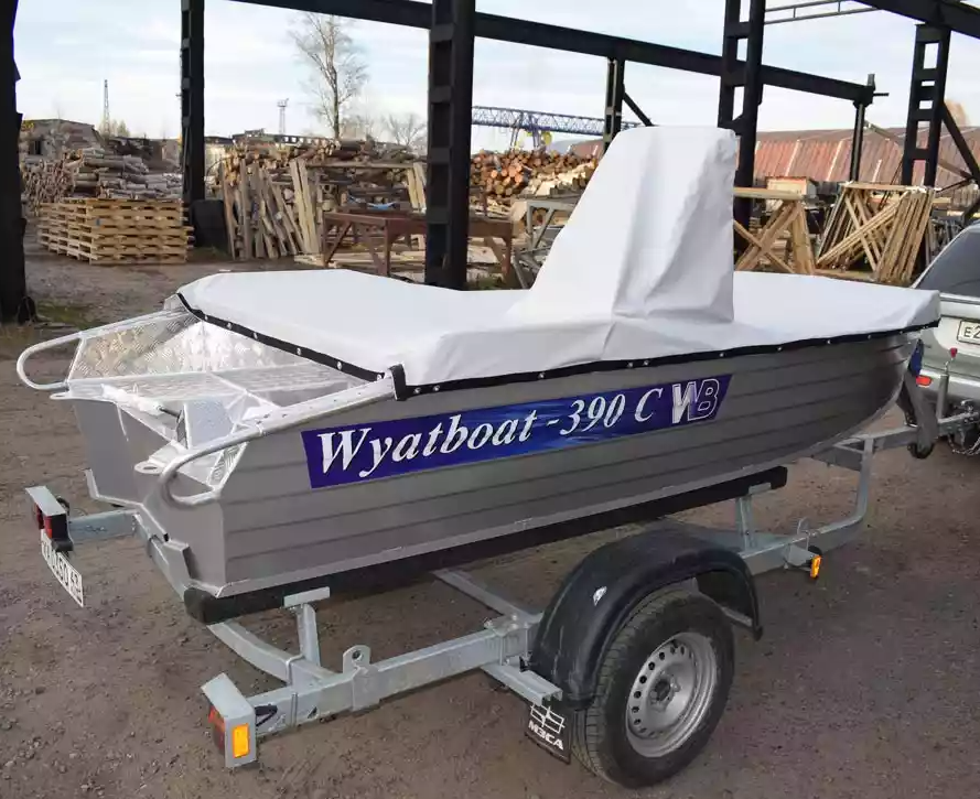 Алюминиевая лодка Wyatboat-390 C в Пензе