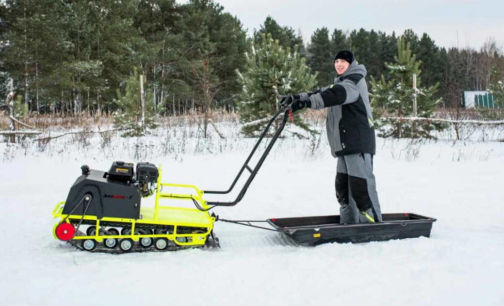 Мотобуксировщик Бурлак ХОЗЯИН-1 (капот ткань) в Пензе
