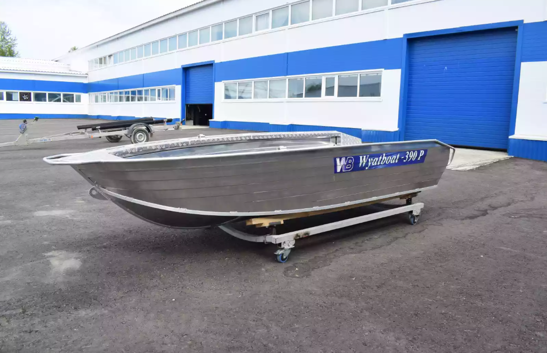 Алюминиевая лодка Wyatboat-390Р Увеличенный борт в Пензе