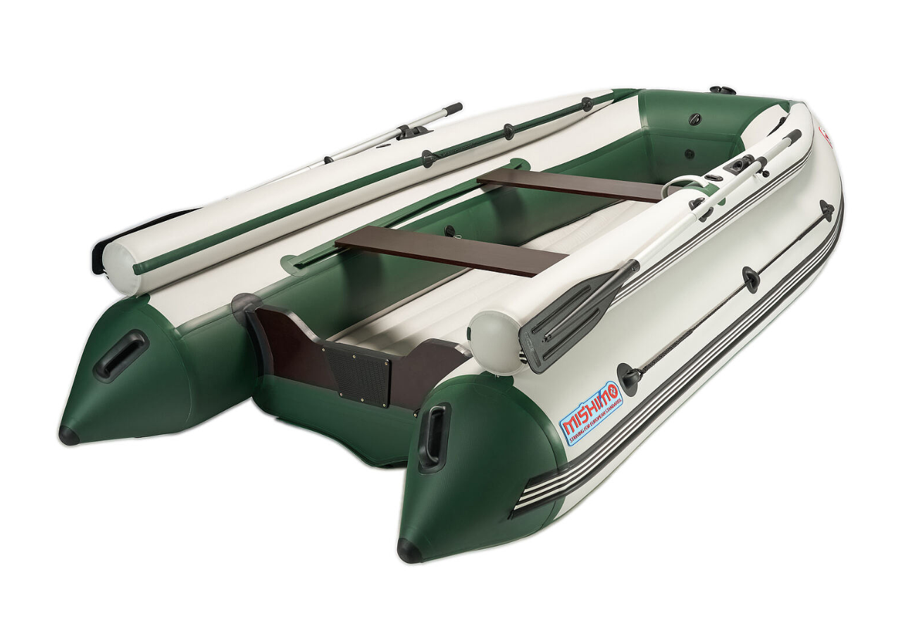 КОМПЛЕКТ ЛОДКА MISHIMO FAMILY LITE 370 + МОТОР MARLIN MP 9.9 AMHS PROLINE FORCE в Пензе