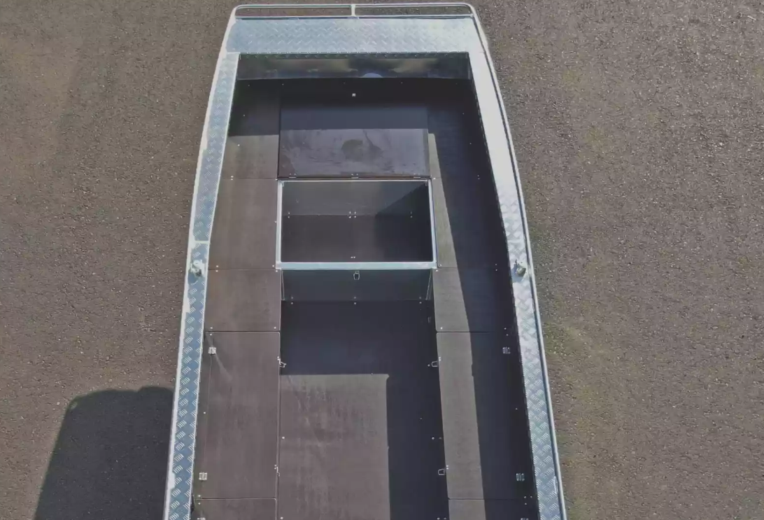 Алюминиевая лодка Wyatboat-490 Jonboat в Пензе