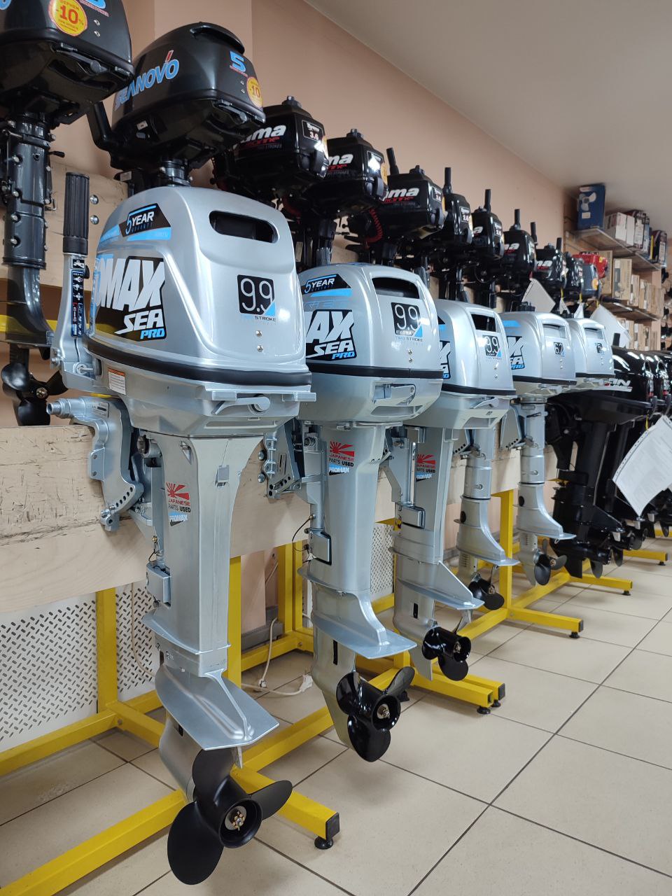 Лодочный мотор PROMAX SP5FHS (внешний бак 12 л) в Пензе