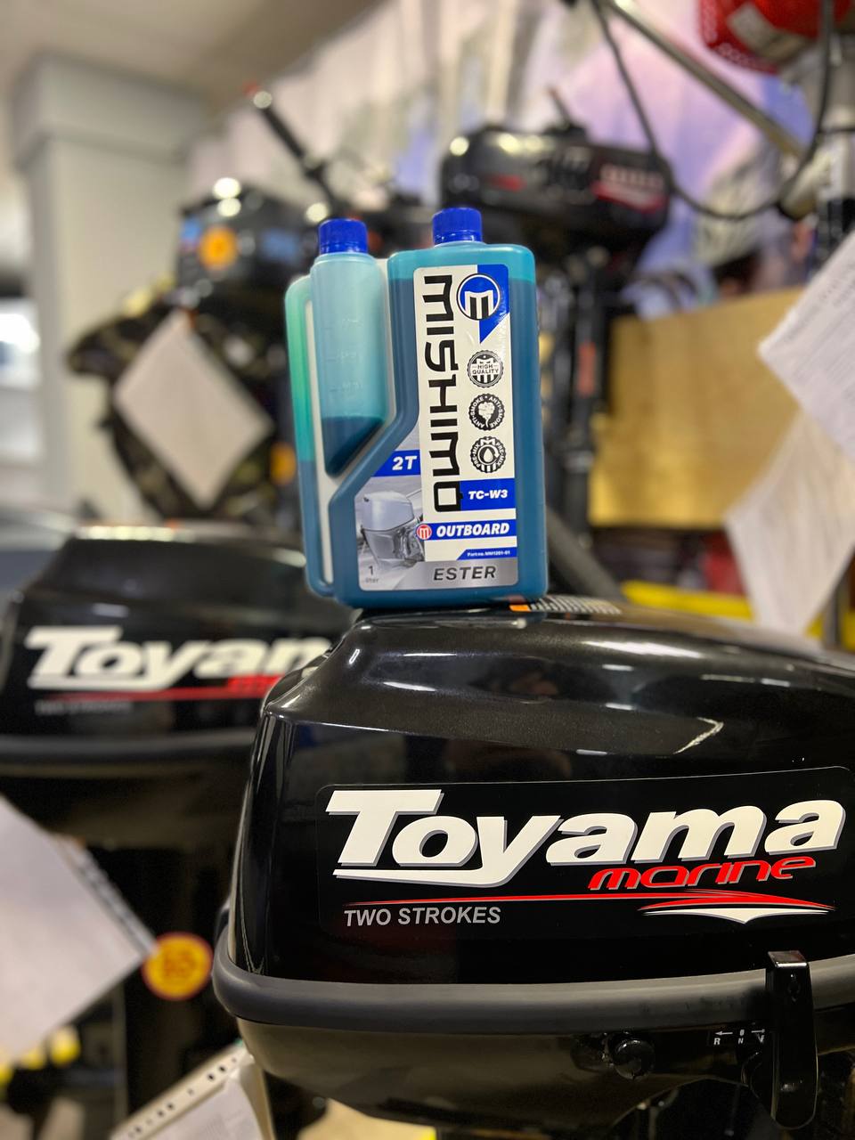 Масло MISHIMO 2T OUTBOARD (ESTER) полусинтетика 1 л в Пензе