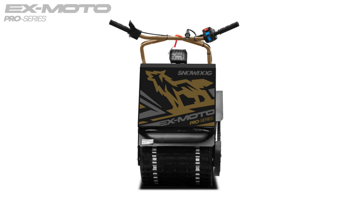 Мотобуксировщик EX-MOTO SNOWDOG S380 8л.с. в Пензе