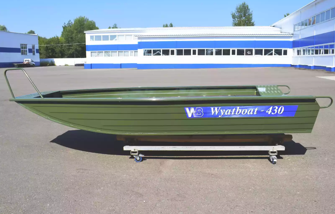 Алюминиевая лодка  Wyatboat-430 Master Fish в Пензе