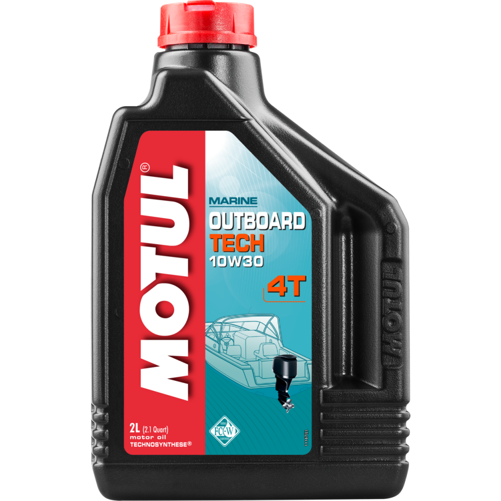 МОТОРНОЕ МАСЛО MOTUL OUTBOARD TECH 10W-30 4T 1 ЛИТР в Пензе
