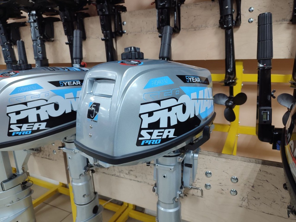 Лодочный мотор PROMAX SP5FHS (внешний бак 12 л) в Пензе