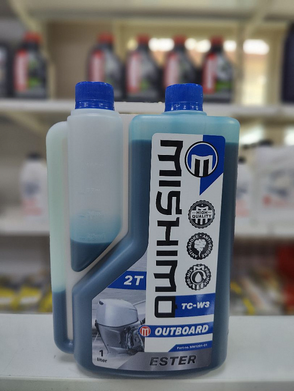 Масло MISHIMO 2T OUTBOARD (ESTER) полусинтетика 1 л в Пензе