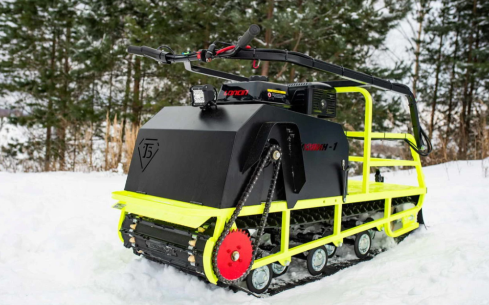 Мотобуксировщик Бурлак ХОЗЯИН-1 (капот металл) в Пензе