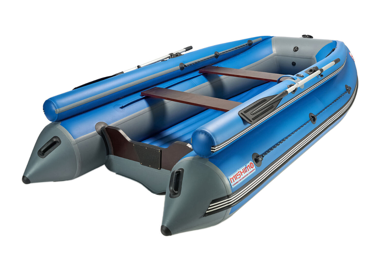 КОМПЛЕКТ ЛОДКА MISHIMO FAMILY LITE 370 + МОТОР MARLIN MP 9.9 AMHS PROLINE FORCE в Пензе