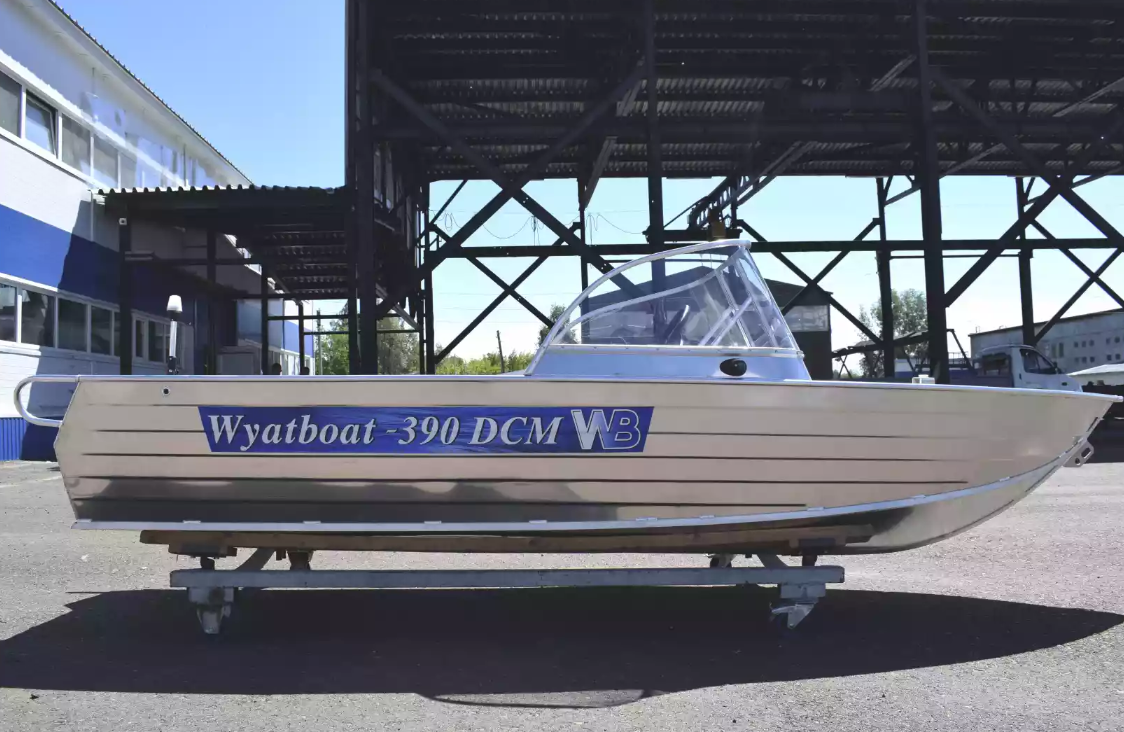 Алюминиевая лодка Wyatboat-390 DCM в Пензе