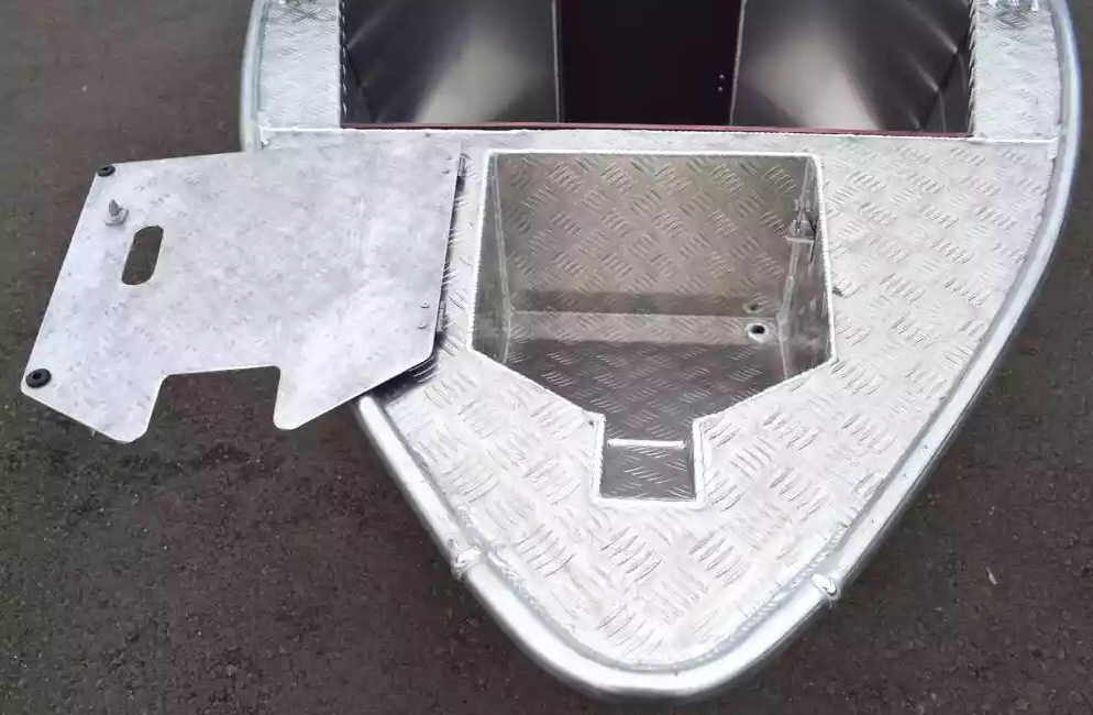 Алюминиевая лодка Wyatboat-390 DCM Увеличенный борт в Пензе