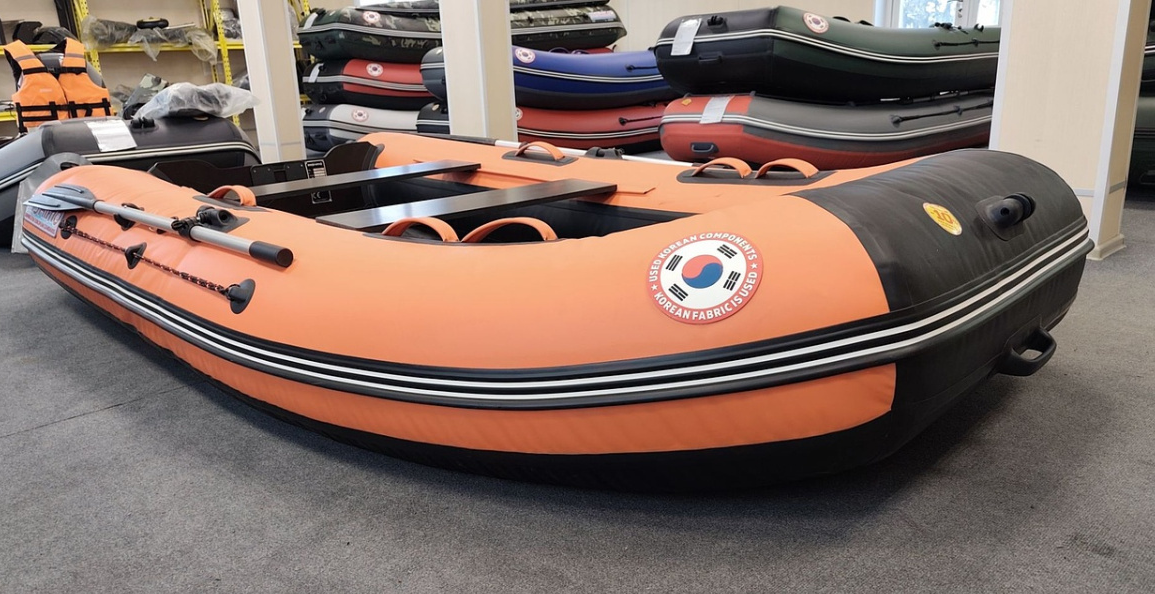 КОМПЛЕКТ ЛОДКА MISHIMO LITE 350 + МОТОР 9,8 Л.С. в Пензе