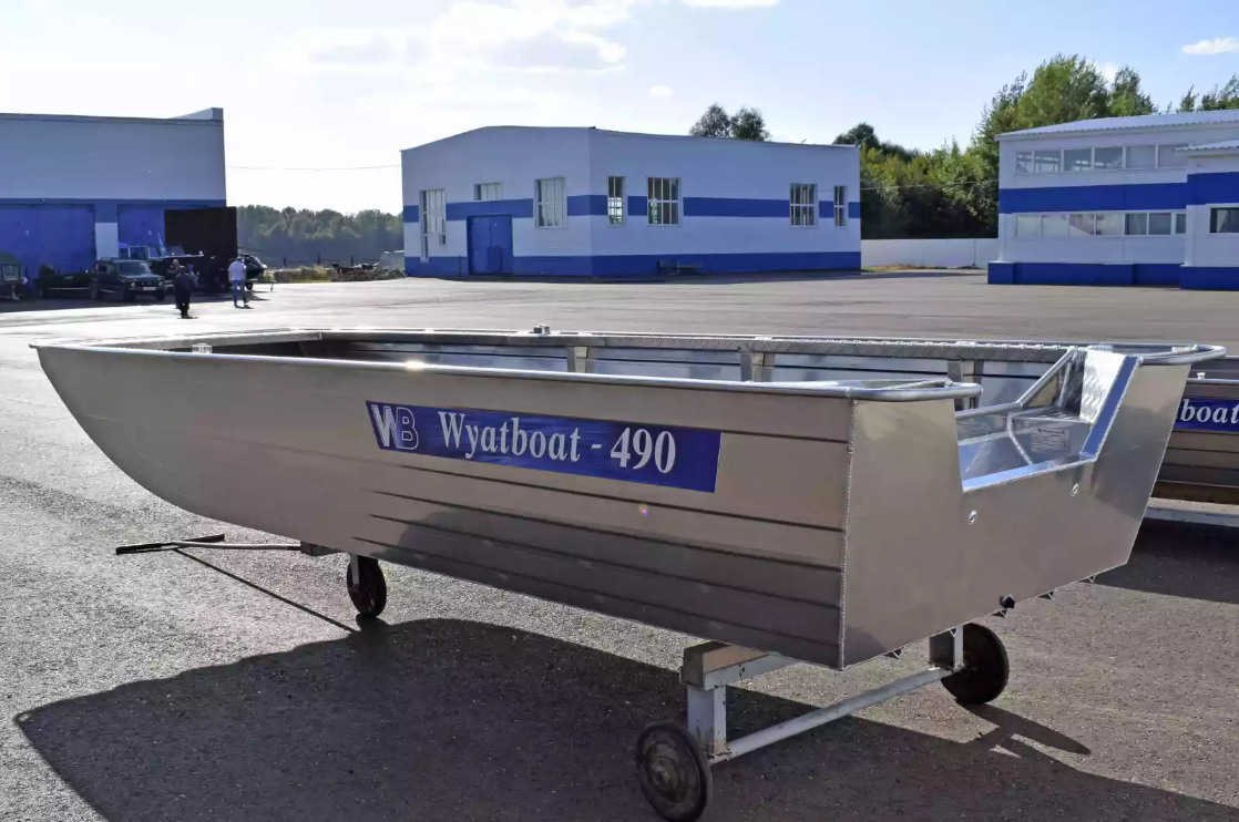 Алюминиевая лодка Wyatboat-490 Jonboat в Пензе