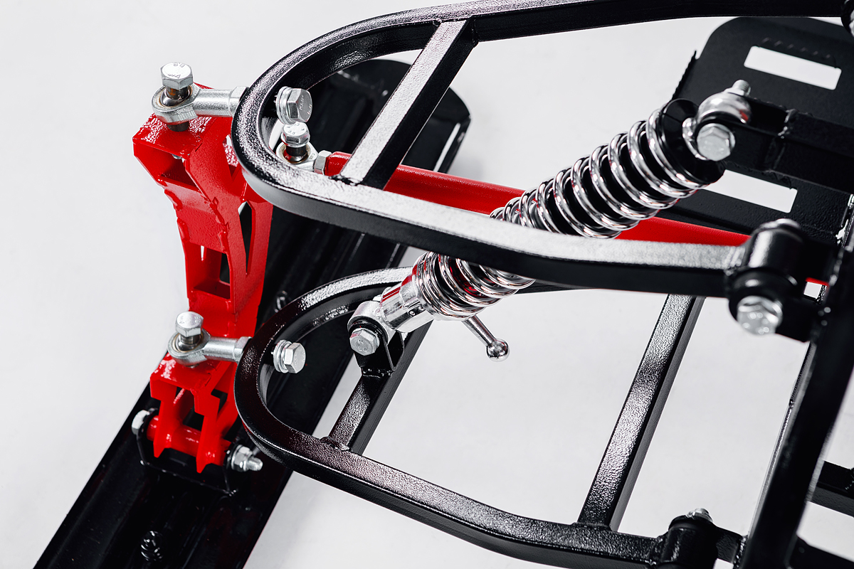 Лыжный модуль IKUDZO с подогревом ручек пластиковые лыжи в Пензе