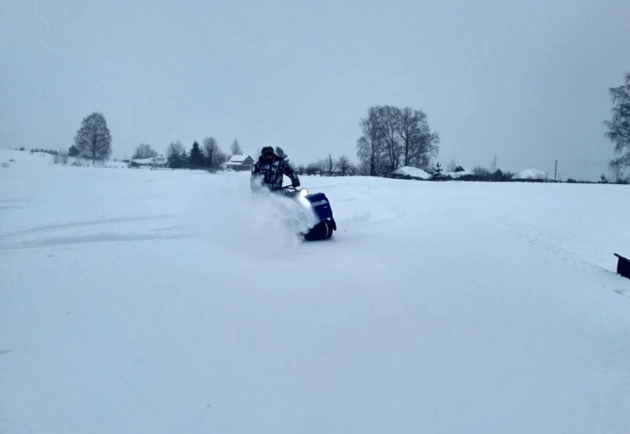 Мотобуксировщик Альбатрос-XLV 9 мини, тележки, 1250 мм в Пензе