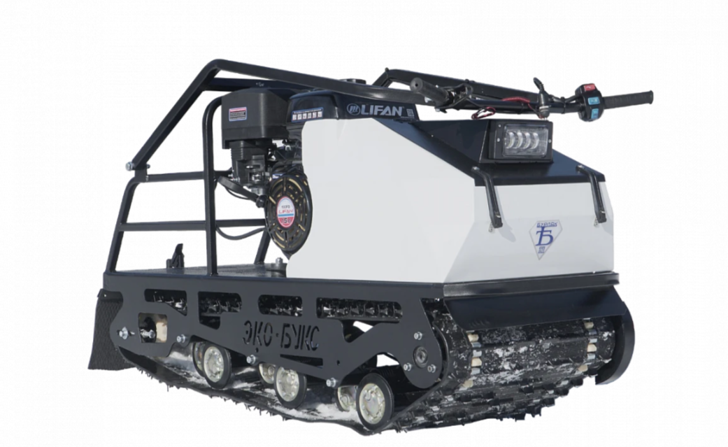 Мотобуксировщик ЭКО-букс V.2 15 л.с. (катковая подвеска, передний привод, длина 1450 мм) в Пензе