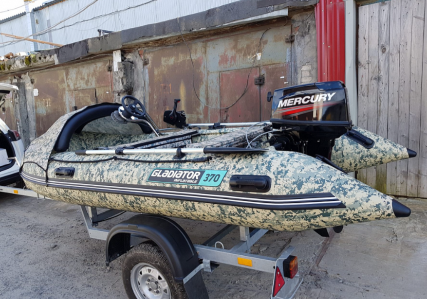 НАДУВНАЯ ЛОДКА GLADIATOR C370AL в Пензе