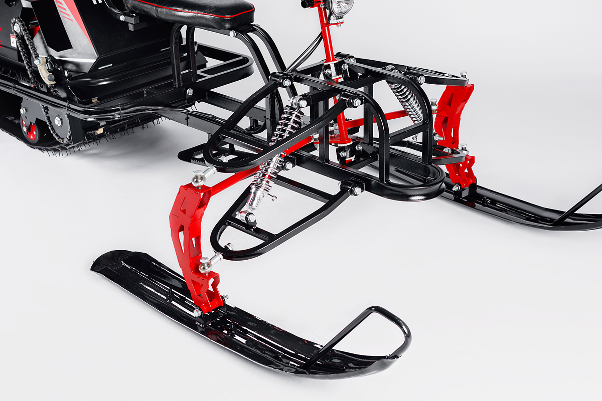 Лыжный модуль IKUDZO с подогревом ручек пластиковые лыжи в Пензе