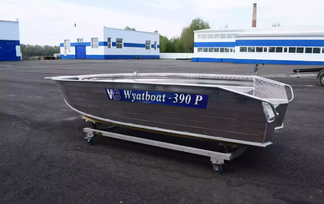 Алюминиевая лодка Wyatboat-390Р Увеличенный борт в Пензе