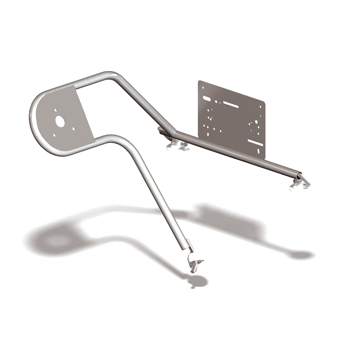 Стойка рулевая с креплением на баллон надувной лодки 25мм в Пензе