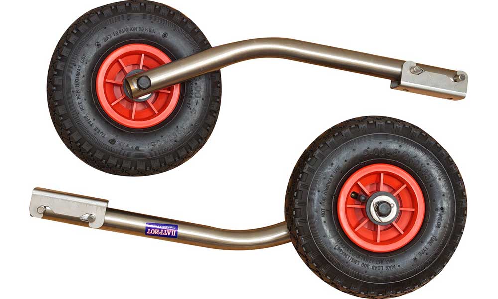 Транцевые колеса модульные удлиненные из нержавеющей стали в Пензе