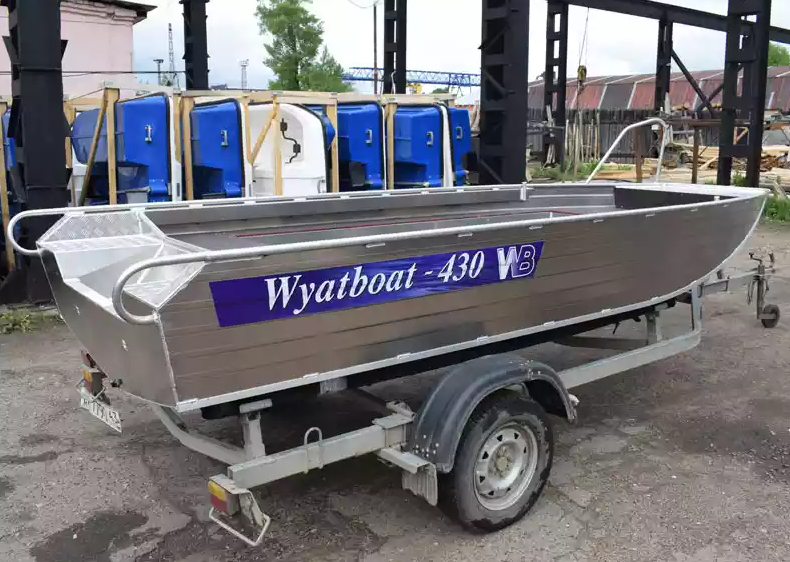 Алюминиевая лодка  Wyatboat-430 Master в Пензе