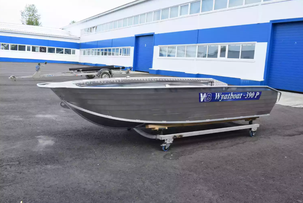 Алюминиевая лодка Wyatboat-390Р Увеличенный борт в Пензе
