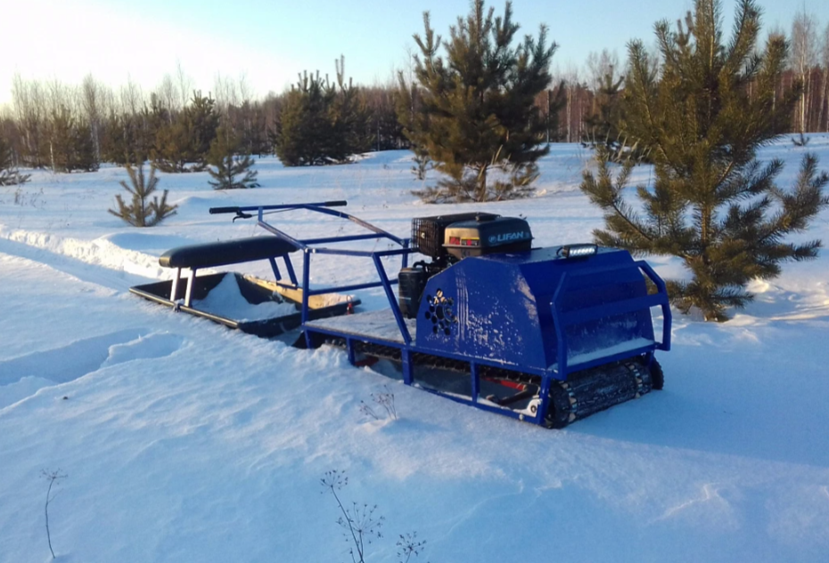 Мотобуксировщик Альбатрос-XLV 9 мини, тележки, 1250 мм в Пензе