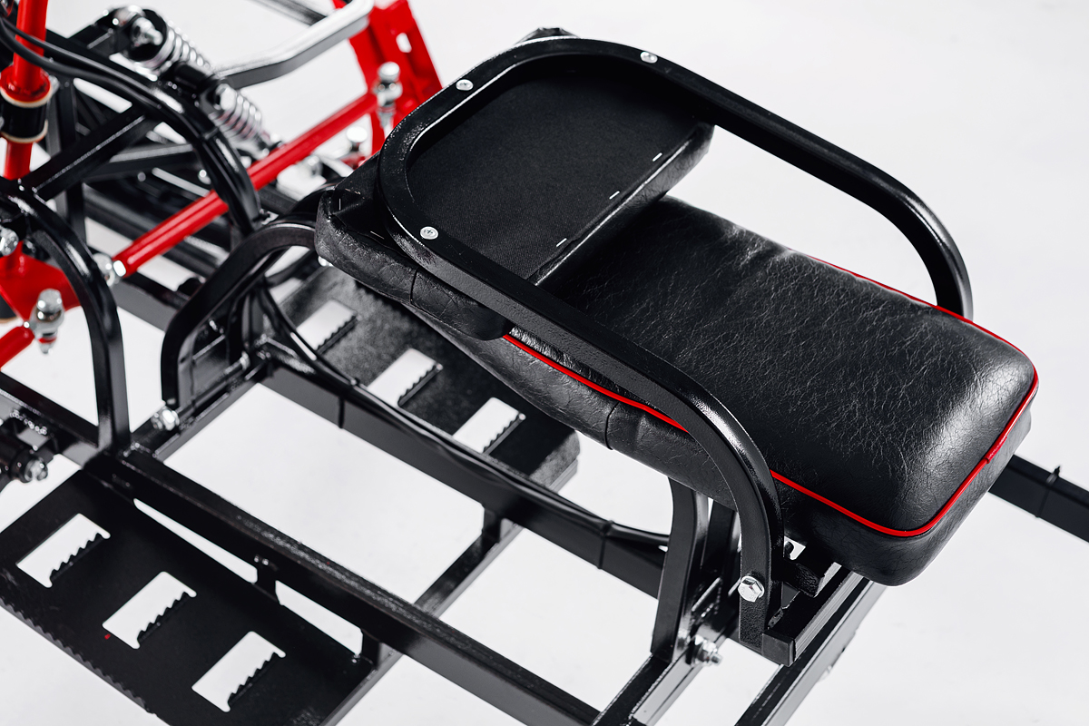 Лыжный модуль IKUDZO с подогревом ручек пластиковые лыжи в Пензе