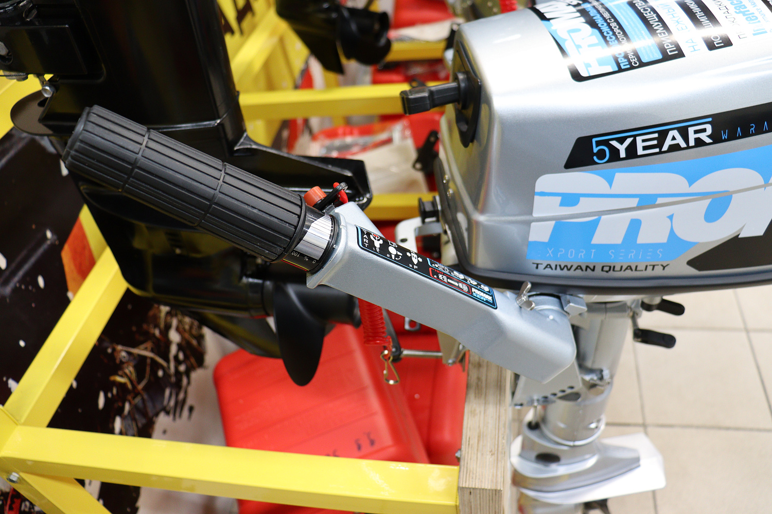 Лодочный мотор PROMAX SP5FHS (внешний бак 12 л) в Пензе