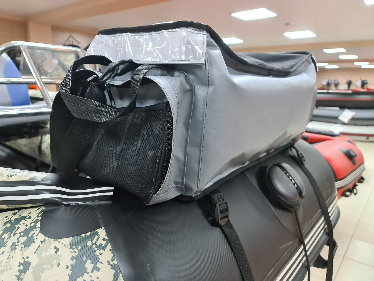 СУМКА ЛЮКС НА БАЛЛОН ДЛЯ ЛОДОК ПВХ 50Х25Х25 СМ в Пензе