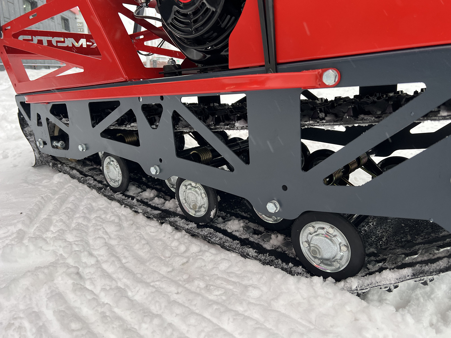 Мотобуксировщик EX-MOTO SNOWDOG S500 15л.с в Пензе