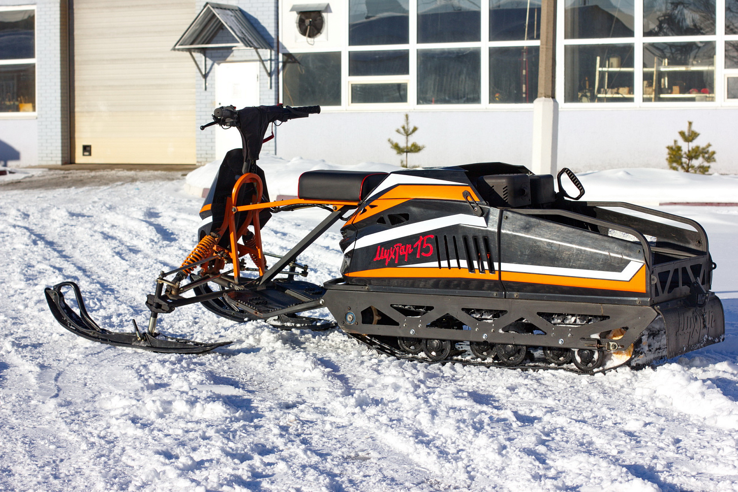 Мотобуксировщик IRBIS Мухтар 15 с лыжным модулем в комплекте в Пензе