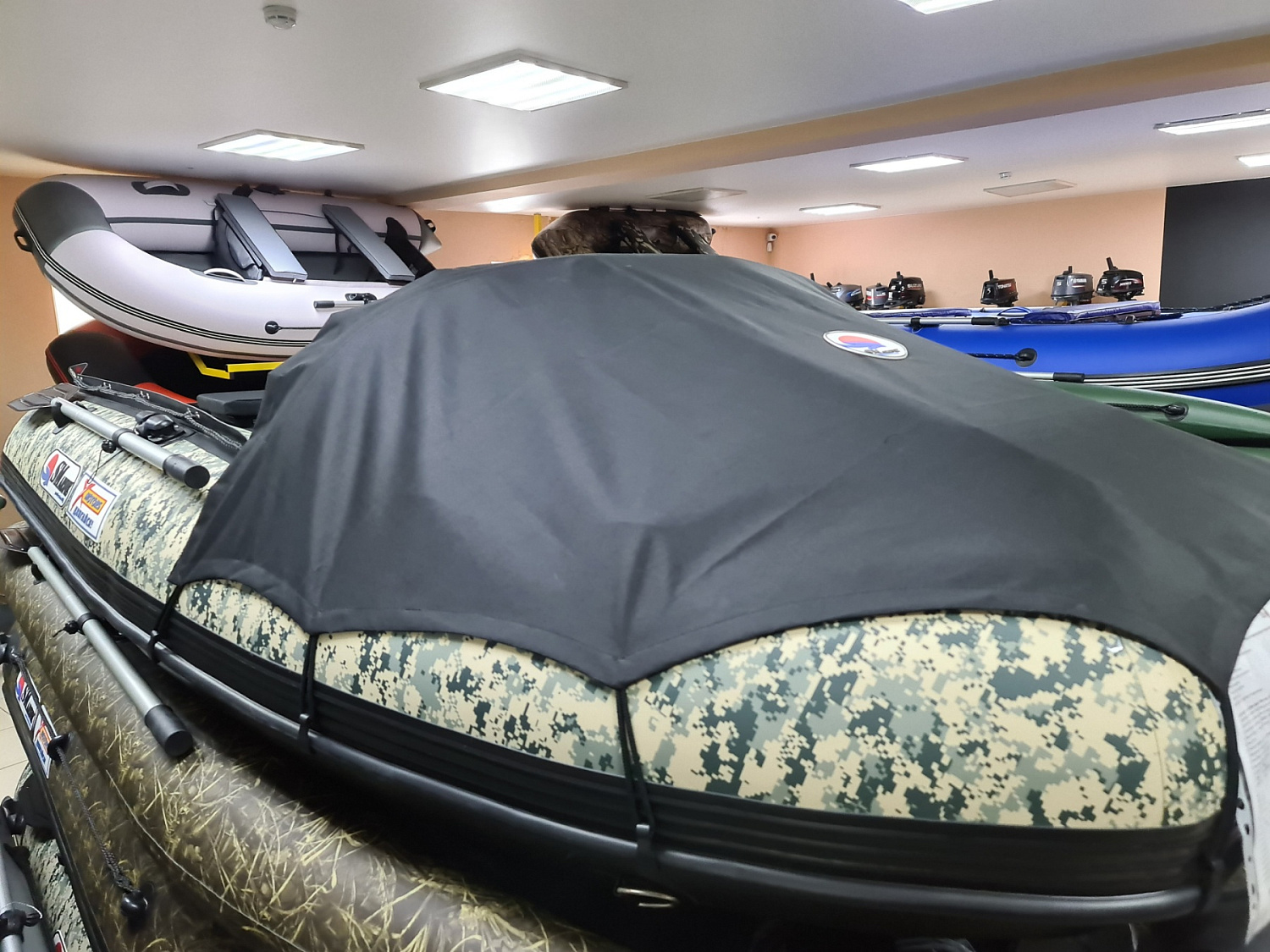 КОМПЛЕКТ НОСОВОГО ТЕНТА К ЛОДКЕ SMARINE SDP MAX 360 ЧЕРНЫЙ в Пензе