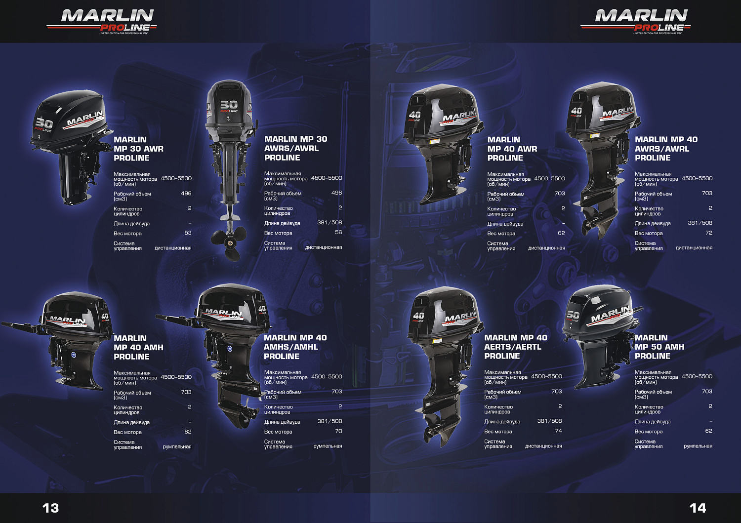 Лодочный мотор MARLIN MP 30 AWRL PROLINE в Пензе