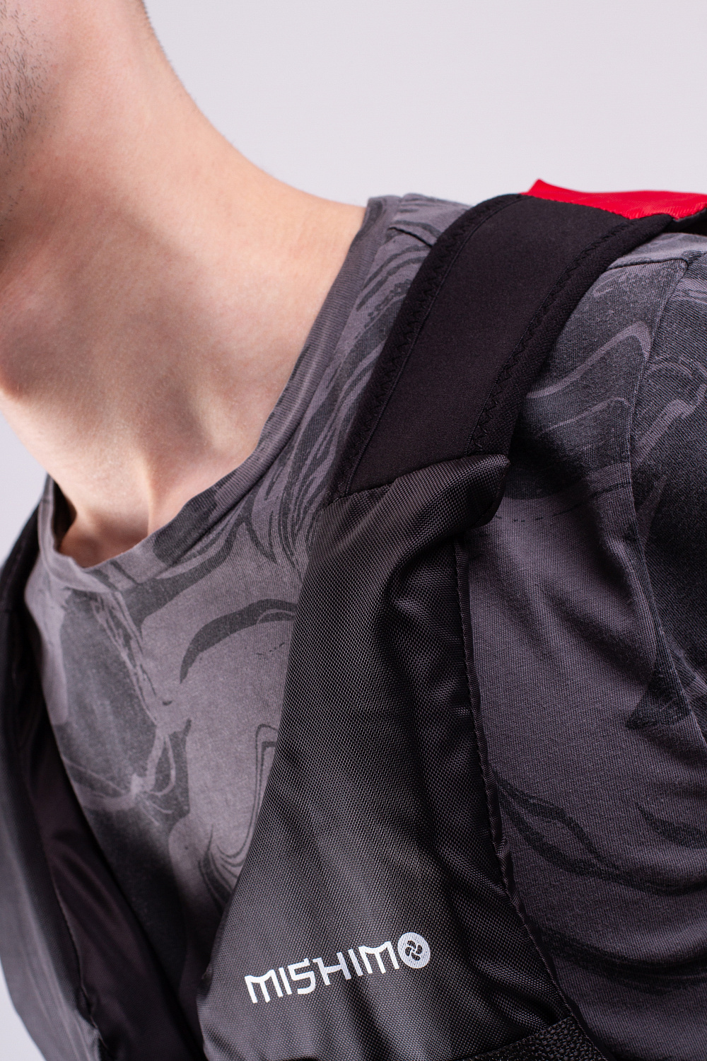 Жилет спасательный MISHIMO PRO Премиум качества Черно-красный в Пензе